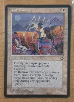 1995 MAGIC THE GATHERING HOMELANDS TRADE CARAVAN TD25 B - Image 1