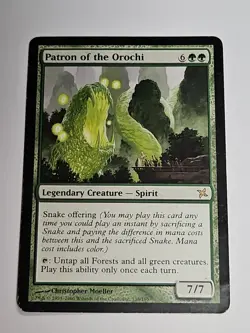 MTG - Patron of the Orochi 138/165 Betrayers of Kamigawa (BOK) Regular - LP - Image 1