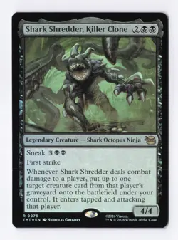 Shark Shredder, Killer Clone (Foil) 73 (R) MTG Teenage Mutant Ninja Turtles TMT - Image 1