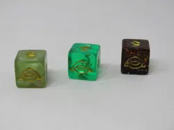 MTG Promos Lord of the Rings D6 Dice Set of 3 & bag LOTR Limited - Free Shipping - Image 5