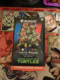 MTG Commander Deck "Turtle Power" Teenage Mutant Ninja Turtles - Image 1