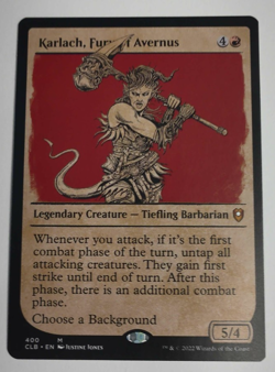 Karlach, Fury of Avernus Commander Legends: Battle Showcase MTG - Image 1