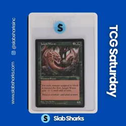 1996 MAGIC: THE GATHERING MIRAGE -JUNGLE WURM - Image 1