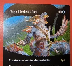 MTG, TARKIR DRAGONSTORM, NAGA FLESHCRAFTER, 0333, RARE /NM, BORDERLESS, REGULAR - Image 2
