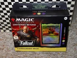Universes Beyond: Fallout Commander Deck - Hail, Caesar MTG Brand New Sealed!! - Image 1