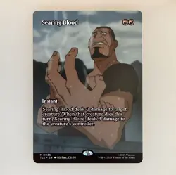 MTG: Searing Blood (Borderless) Avatar: The Last Airbender: Eternal-Legal Reg NM - Image 1