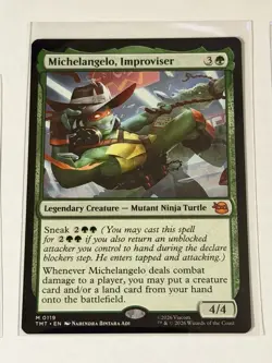 Michelangelo, Improviser Teenage Mutant Ninja Turtles 119 - Image 1