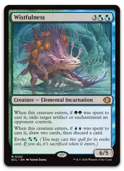 Wistfulness #252 (NM) ECL Magic MTG - Image 1