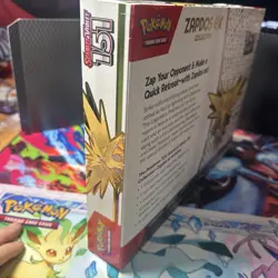 Zapdos ex Collection Box - NEW/Factory Sealed - S&V: 151 - Pokemon TCG - Image 3