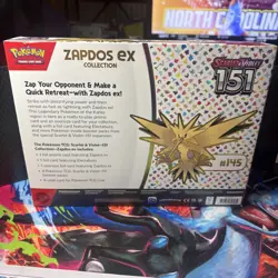 Zapdos ex Collection Box - NEW/Factory Sealed - S&V: 151 - Pokemon TCG - Image 4