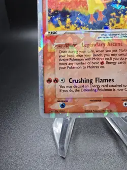 Pokemon Moltres ex 115/112 FireRed & LeafGreen Holo LP - Image 4