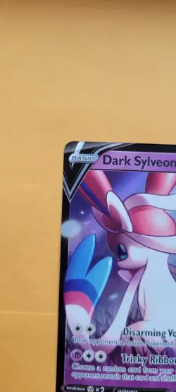 Pokemon TCG SWSH Black Star Promos Dark Sylveon V Holo Card SWSH134 - Image 3