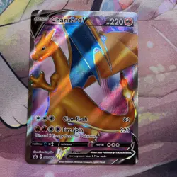 Pokemon TCG Charizard V SWSH050 Sword & Shield Promo NM - Image 1
