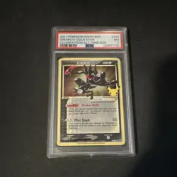 Pokemon Greninja-Gold Star SWSH144 Celebrations ETB Promo Holo PSA 7 - Image 1