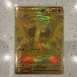 Pokemon Mega Charizard X EX Hyper Rare Holo 130/094 Phantasmal Flames - Image 1