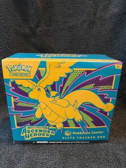 Pokemon Ascended Heroes ETB Pokemon Center Exclusive Factory Sealed - Image 1