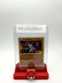 #017/025 Groudon Holo Rare - Pokemon TCG Celebrations 25th Anniversary 2021 - NM - Image 3