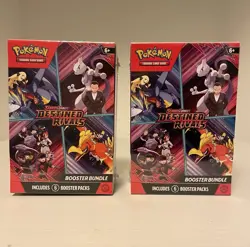 Pokemon Destined Rivals Booster Bundles (Lot of 2) - Factory Sealed - Image 1