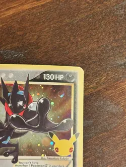 Pokemon Greninja Star SWSH144 NM Black Star Promo Celebrations PERFECT SWIRL - Image 3