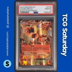 2013 POKEMON BLACK STAR PROMOS #XY29 CHARIZARD EX PSA 10 - Image 1