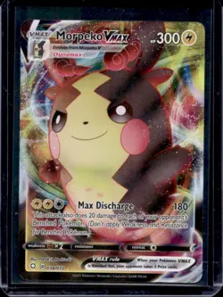 2021 Pokemon SWSH Shining Fates Morpeko VM Vmax Rare #038/072 - Image 1