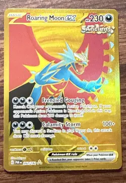 Pokemon Roaring Moon ex #262/182 Paradox Rift NM/Near Mint 2023 - Image 1