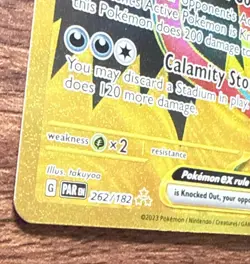 Pokemon Roaring Moon ex #262/182 Paradox Rift NM/Near Mint 2023 - Image 3