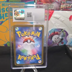 Pokemon Hop's Wooloo 112/100 Sv9: Battle Partners Art Rare Holo CGC 8.5 Japanese - Image 2