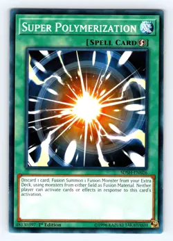 Yugioh Super Polymerization SDSH-EN026 Common - NM 💎 - Image 1