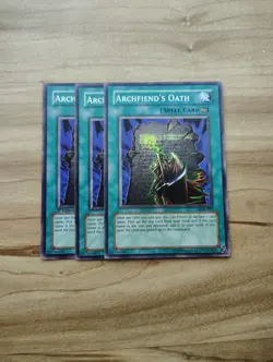 Yu-Gi-Oh! - Archfiend's Oath 3X - Full Playset - Image 1