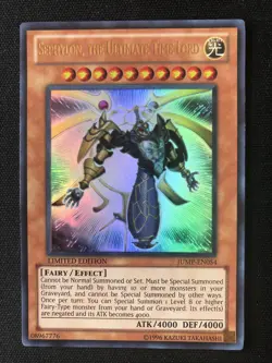 YuGiOh SEPHYLON, THE ULTIMATE TIME LORD JUMP-EN054 Ultra Rare Limited Edition - Image 1