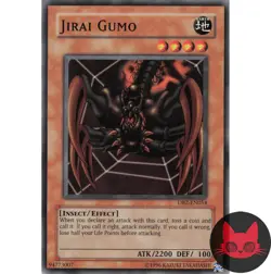 Yugioh Jirai Gumo DB2-EN054 Common NM - Image 1
