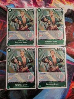 Roronoa Zoro PRB02-006 - One Piece TCG - Premium Booster - Playset 4x - Image 1