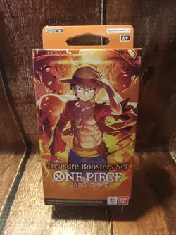 One Piece Treasure Boosters Set CCG New (includes 4 random Op01~Op05 + 1 Promo) - Image 1