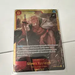 One Piece Silvers Rayleigh OP08-118 Two Legends SR Foil Character 8000 Namco - Image 1