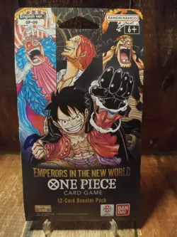 One Piece TCG OP-09 Emperors In The New World Sleeved Booster Pack - Image 1