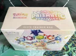 Pokemon TCG Prismatic Evolutions Elite Trainer Box ETB - Small Tear See Pic - Image 3