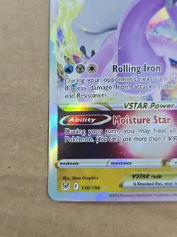 Hisuian Goodra VSTAR SWSH11: Lost Origin #136/196 Ultra Rare Holo Pokemon NM - Image 5