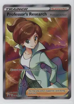 Professor's Research Pokemon Sword & Shield Black Star #SWSH152 - Image 1
