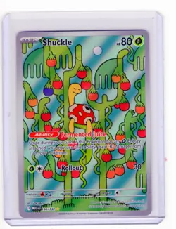 Pokemon TCG Shuckle 136/132 Mega Evolution Full Art IR Illustration Rare English - Image 1