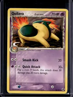 2006 Pokemon EX Dragon Frontiers Quilava #36/101 - Image 1