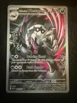 Pokemon Ascended Heroes - Galarian Obstagoon Illustration Rare 245/217 - Image 1