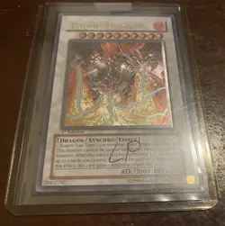 Yu-Gi-Oh! TCG Trident Dragion RGBT-EN043 1st Edition Ultimate Rare NM! - Image 2