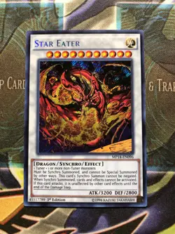 *** STAR EATER *** 1ST EDITION SECRET RARE MP14-EN096 YUGIOH! - Image 1