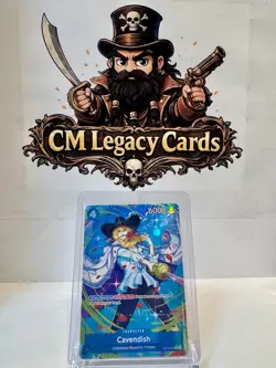One Piece CCG Cavendish Alternative Art OP10-045 Royal Blood - Image 1