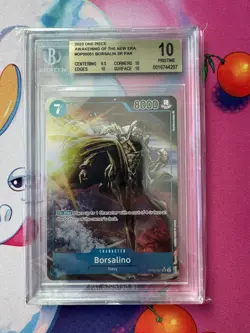 One Piece TCG Borsalino OP05-051 SR ALT ART BGS 10 - Image 1