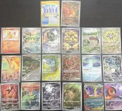 Pokemon TCG Nintendo 20 Card Lot Foil & Regular English Flygon Tornadus Alakazam - Image 1