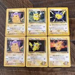 ✨Pokemon TCG Pikachu Variant Cards M/NM - Image 1