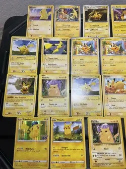 (30) Pikachu CARDS LOT VTG HOLO Raichu Stamped Red Cheeks Go 2008 2006 - Image 2