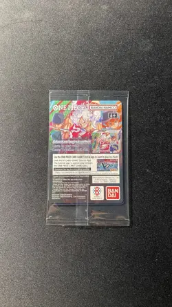 One Piece Monkey.D.Luffy [College Basketball US Voyage] P-055 Promo Card SEALED - Image 2